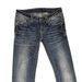 Y2k Baggy Jeans For Women – Low-Rise Distressed Denim With Cross Embroidery & Flared Hem (Vintage Blue)_ecoleips.com