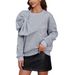 European American Plus-size European-style British-style Sweatshirt For Women, Spring Autumn, With_ecoleips.com