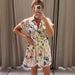 Cross-border Wholesale Of New Spring Women's Clothing In European And American Style, Collared Floral Print_ecoleips.com