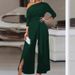 2026 New Spring Women's Clothing, Cross-Border European And American Jumpsuits, Commuting High-Waisted Solid Color_ecoleips.com