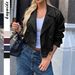 DiYun European And American Casual Vacation Buttoned Long-Sleeve Women's Coat 2025 Autumn/Winter_ecoleips.com