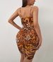 Women Spaghetti Strap Bodycon Mini Dress Leopard Sleeveless Print Sexy Dress Spring Summer Night Out Club Party Fitted Dress_ecoleips.com