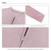 Women's Double Zipper Fleece Jacket - Soft Knit Slim Fit Cropped Cardigan For Autumn & Winter (Black, Grey, Brown, Pink)_ecoleips.com