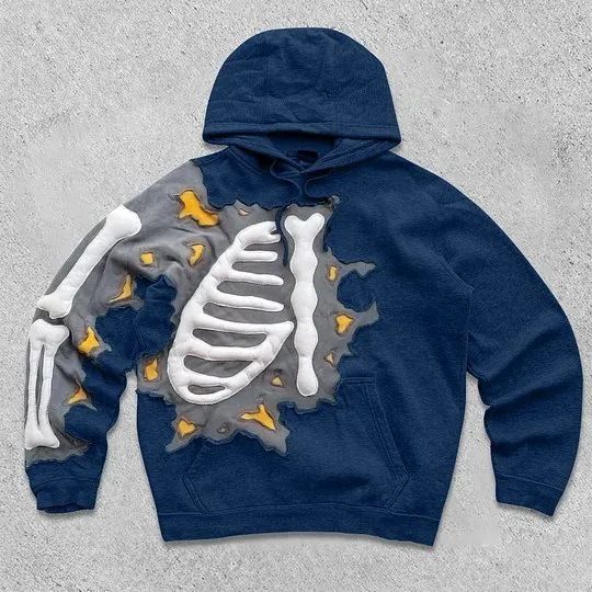 Unisex Y2K Hip Hop Letter Print Hoodie Trendy American Street Style Hot Selling Zipper Detail Loose Fit Sweatshirt for Women_ecoleips.com