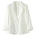 Chiffon Satin Blazer, Thin Jacket Summer Short Style, Elegant Casual Cardigan For Petite Women, Sun Protection Top_ecoleips.com