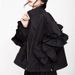 Aria Basics 2025 Autumn Design Jacket With 3D Decoration Ruffled Puff Sleeves Warm Women's European And American Trendy Brand_ecoleips.com