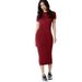 Aria Basics Aria Basics In-stock European American Cross-border And New Women's Fashion Sexy Slim-fit Bodycon Dress_ecoleips.com