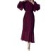 European And American 2025 Elegant Mature Style Women's Spring New Cross-Border Long Pleated Dress_ecoleips.com