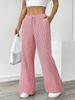 Streetwear Striped Wide-Leg Pants – Oversized Unisex Trousers | Polyester-Spandex Blend | S-XXL | Sky Blue/Red/Yellow/Taupe | Retro Fashion Pants_ecoleips.com