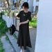 Plus-size Women's Clothing 150kg Stylish Design Short-sleeve For Plus-size Women, Summer Loose-fitting Slimming_ecoleips.com