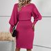 Bodycon Knit Dress – Slim-Fit Long Sleeve Sweater Dress In Rose/Grey/Beige/Black (S-XL) | Elegant & Versatile_ecoleips.com