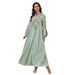 Women's Clothing Middle East Saudi Robe Dubai Travel Party New Rope Embroidery Elegant Long Sleeved Dress Abaya_ecoleips.com