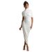 Women's Long Dress Elegant Slim Fit Pleated Design Fashionable Sexy Revealing Hips New Style Cross Border E Commerce_ecoleips.com