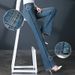Women's Clothing Retro Flared Jeans High Waist Spring And Autumn Slim Elastic Long Legs Flared Pants Trousers_ecoleips.com