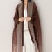 New Muslim Robe For Women, High-end, Loose Fit, Large Collar, Fashionable Gradient, Middle Eastern Women's Long Dress_ecoleips.com