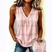 plus Size Women's Plaid Sleeveless Tank Top Casual Stretch Camisole Comfortable Fit for Daily Wear_ecoleips.com