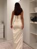 Satin High-Slit Maxi Dress – Elegant Bodycon Evening Gown With Thigh Split For Women_ecoleips.com