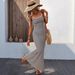 Summer Women's Knitted Camisole U Neck Striped Versatile Casual Fashion European And American Style 2026 Cross Border Clothing_ecoleips.com