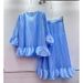 Youthful Elegant Fashionable Women's Summer 2025 New Loose Casual Stylish Top And Skirt Two-Piece Set_ecoleips.com