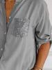 K Commuter Style Sequin Fashion Women's Shirt Slim Business_ecoleips.com