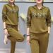 Women's Trendy Rhinestone Hooded Sweatshirt And Harem Pants Set Casual Outfit plus Size M to 4XL_ecoleips.com