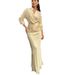 European American Cross-border Ready-to-ship Women's Clothing 2025 New Fashion Elegant Satin Long-sleeve Tie-up Top And_ecoleips.com