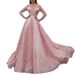 Women's Clothing Fashion Sexy Hollow One Shoulder Embroidered Wedding Dress Full Swing Dress_ecoleips.com