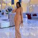 Women's Contrast Trim Backless Bodycon Dress | Sexy Ruffle Detail Party Gown For Night Out & Events_ecoleips.com