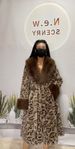 Luxury Faux Fur Leopard Print Coat With Fox & Raccoon Collar – Long Slim Fit Winter Coat For Women (S-XL)_ecoleips.com