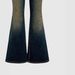 Women's Clothing Slim Fit Embroidered Flared Jeans Vintage Embroidered Flare Jeans For Women - Stretchy High-Waisted Denim Pants With Retro Wash_ecoleips.com