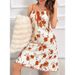 Aria Basics Aria Basics Sexy European American Style Casual Camisole Nightdress For Women With Tie And Heart Print, High-end Comfortable Home_ecoleips.com