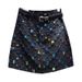 Women's Clothing Design Denim Short Skirt Hip Skirt A Line 2024 New Style Burnt Flower Worn Trendy Personality Niche Women's Clothing_ecoleips.com