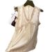 Silk Vest For Women, Mulberry Silk, Outer Wear, Spring/Summer 2025 New Loose Lace Trim, Sleeveless Base Layer Top_ecoleips.com