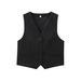 Women's Clothing Autumn And Winter New Fashion Casual Suits Slim V Neck Sleeveless Vest Vest Versatile Double Pleated High Waist Wide Leg Pants_ecoleips.com