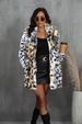 Luxury Faux Fur Collar Coat For Women - Winter Trench Jacket With Detachable Hood (White, Raccoon Brown, Dark Grey, Leopard Print)_ecoleips.com