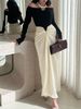Women's Clothing Elegant Bodycon Pearl Dress – Color Blocked Evening Gown For Parties & Special Occasions_ecoleips.com