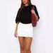 Women's Clothing Retro Slim Elastic Fashion Casual Denim Skirt_ecoleips.com