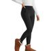 Women's Clothing High Waisted Warm Fleece Lined Leggings Super Soft Stretch Yoga Pants Pocket Casual Pants_ecoleips.com