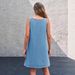 K New Denim Shoulder Strap Dress For Women, Fashionable Casual Dress For Women_ecoleips.com