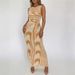 Summer New Black And White Stripes Gradual Change Sexy Slim Waist Hip Tight Dress_ecoleips.com