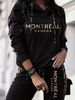 Women's Autumn Winter Fashion Casual Vacation Two Piece Set Hooded Long Sleeve Printed Top With Pants_ecoleips.com