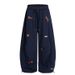 American Dachshund Embroidered Sweatshirt Sweatpants For Men And Women, Trendy Hip-Hop High Street Style, Cool Casual_ecoleips.com