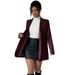 Elegant Long Sleeve Blazer For Women – Premium Office Wear, Fall & Winter Business Casual Jacket_ecoleips.com