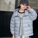 girl Girl Girl 2025 Autumn Winter New 90 White Duck Lightweight Children's Short Down Jacket With Hood Ultra-Light Soft Boys And Girls_ecoleips.com