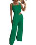 Women's Clothing New Products Spring And Summer White Irregular Long Suspender Suit Straight Pants_ecoleips.com