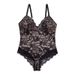 Cross-border Exclusive Sexy Lace Shapewear Bodysuit, Plus-size Shapewear, Butt-lifting, Tummy-tucking, Waist-cinching_ecoleips.com