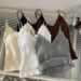 Plus-size Women's Clothing 2025 Autumn Beautiful Back Camisole Suitable Both Inner And Outer Wear, Slim-fit Base Layer_ecoleips.com
