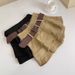 Khaki High-Waisted Slimming A-Line Short Skirt for Women Puffy Cake Style Petite Spring 2026 New Arrival_ecoleips.com