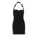 Cross-Border Summer New Women's Fashion European And American Sexy Strapless Nightclub Ruched Bodycon Dress_ecoleips.com