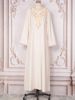 Verve Ins Robe Clothing Factory Elegant New Style Diamond-Studded Large Swing Evening Muslim Dress Abaya_ecoleips.com